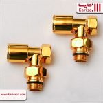 شیرآلات رادیاتور طلایی Golden Radiator valve